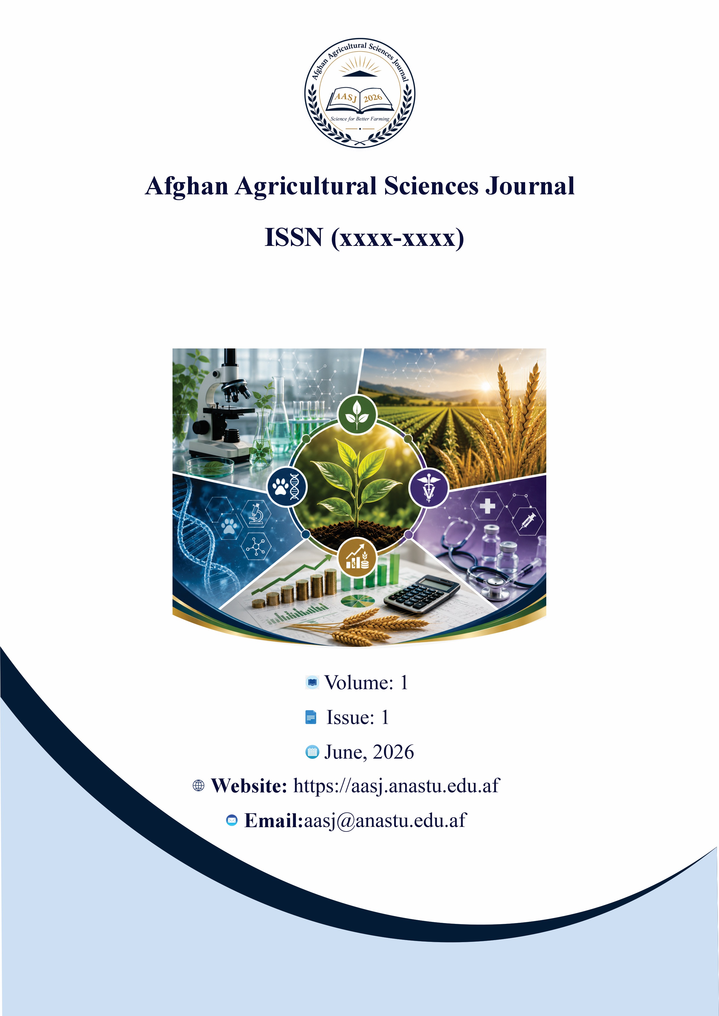 					View Vol. 1 No. 1 (2026): Afghan Agricultural Sciences Journal 
				